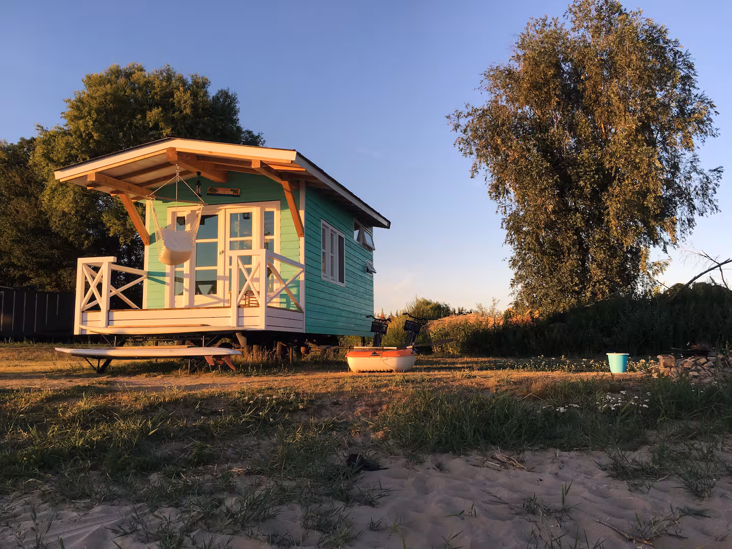 Tiny House Grün