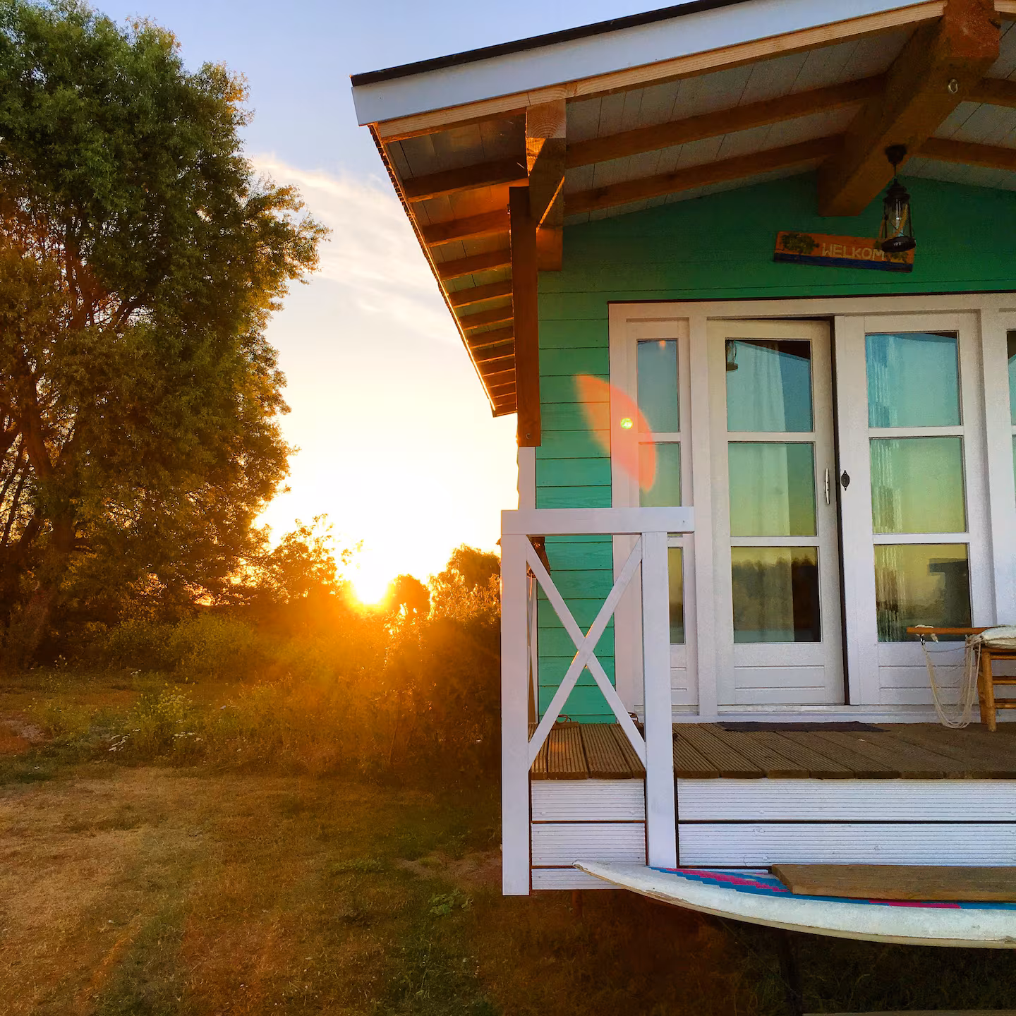 Tiny House Grün