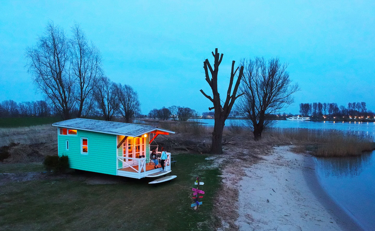 Tiny House Grün